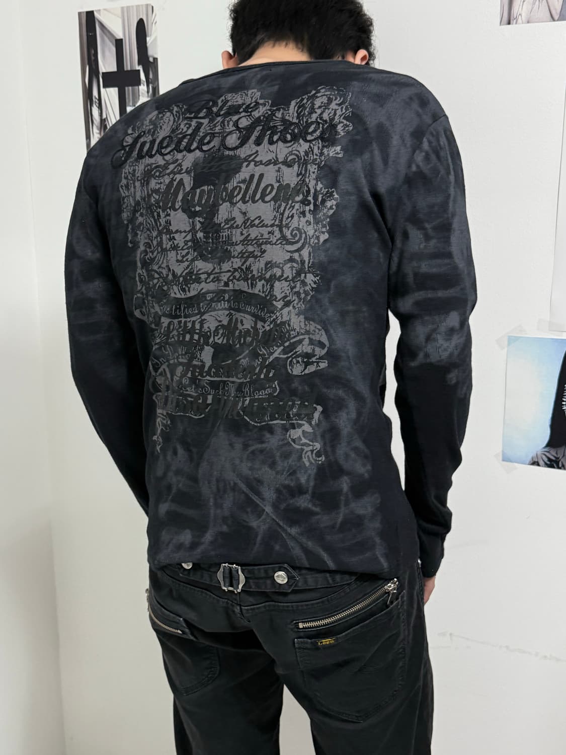 00s punk mood printing longsleeve 상품이미지7