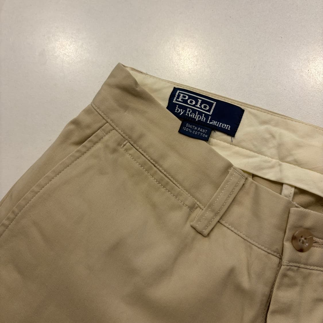 [29x32] 폴로 랄프로렌 베이지 면바지 치노 팬츠 D738 상품이미지8