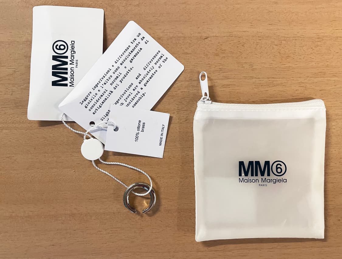 마르지엘라 MM6 리벳 커프 링 상품이미지2