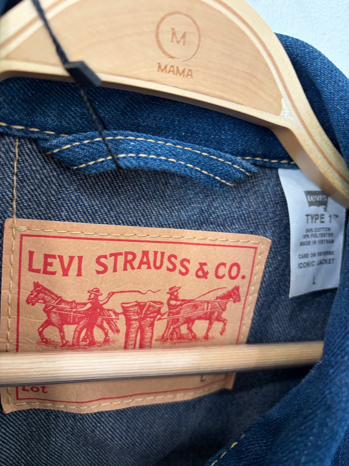 258. 리바이스 타입원 데님자켓 청자켓 상품이미지3