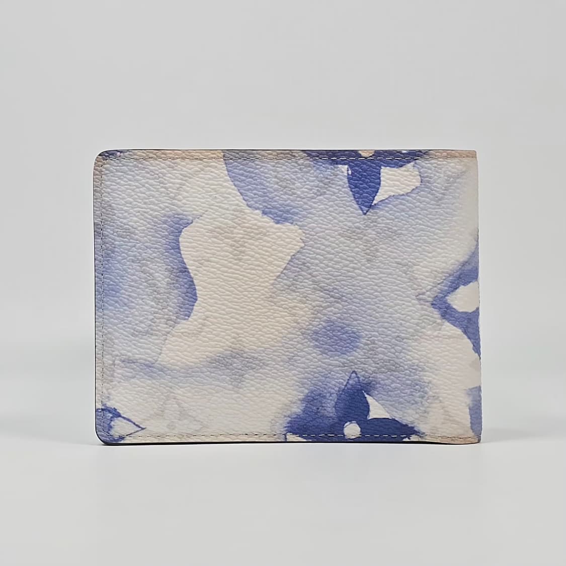 루이비통 워터컬러 블루 모노그램 멀티플 월릿 반지갑 상품이미지3