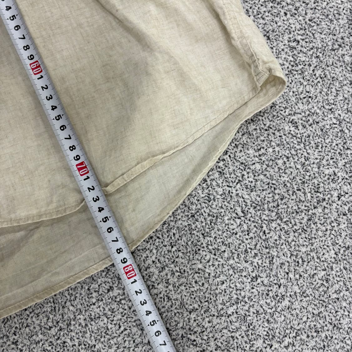 L 수아레 린넨 셔츠 솔리드 남방 0311J 상품이미지6