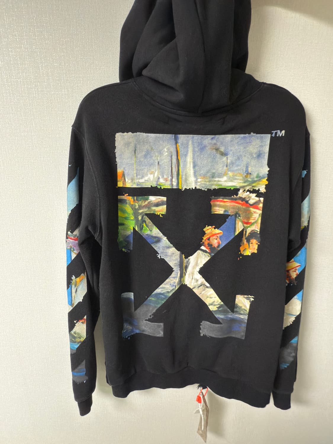 오프화이트 후드티m 판매합니다 상품이미지2