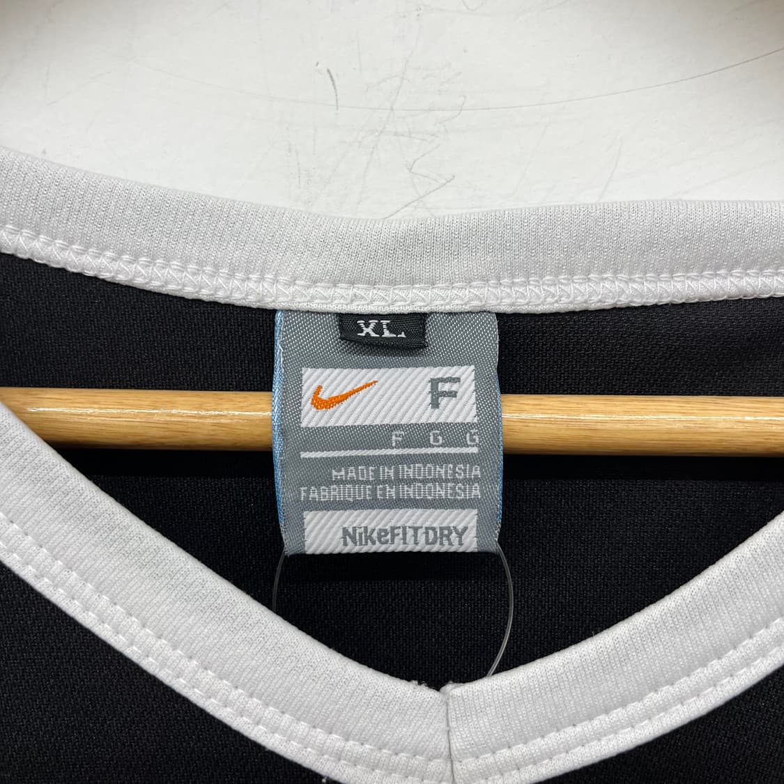 나이키 민소매 티셔츠 블랙 화이트 남성XL 상품이미지3