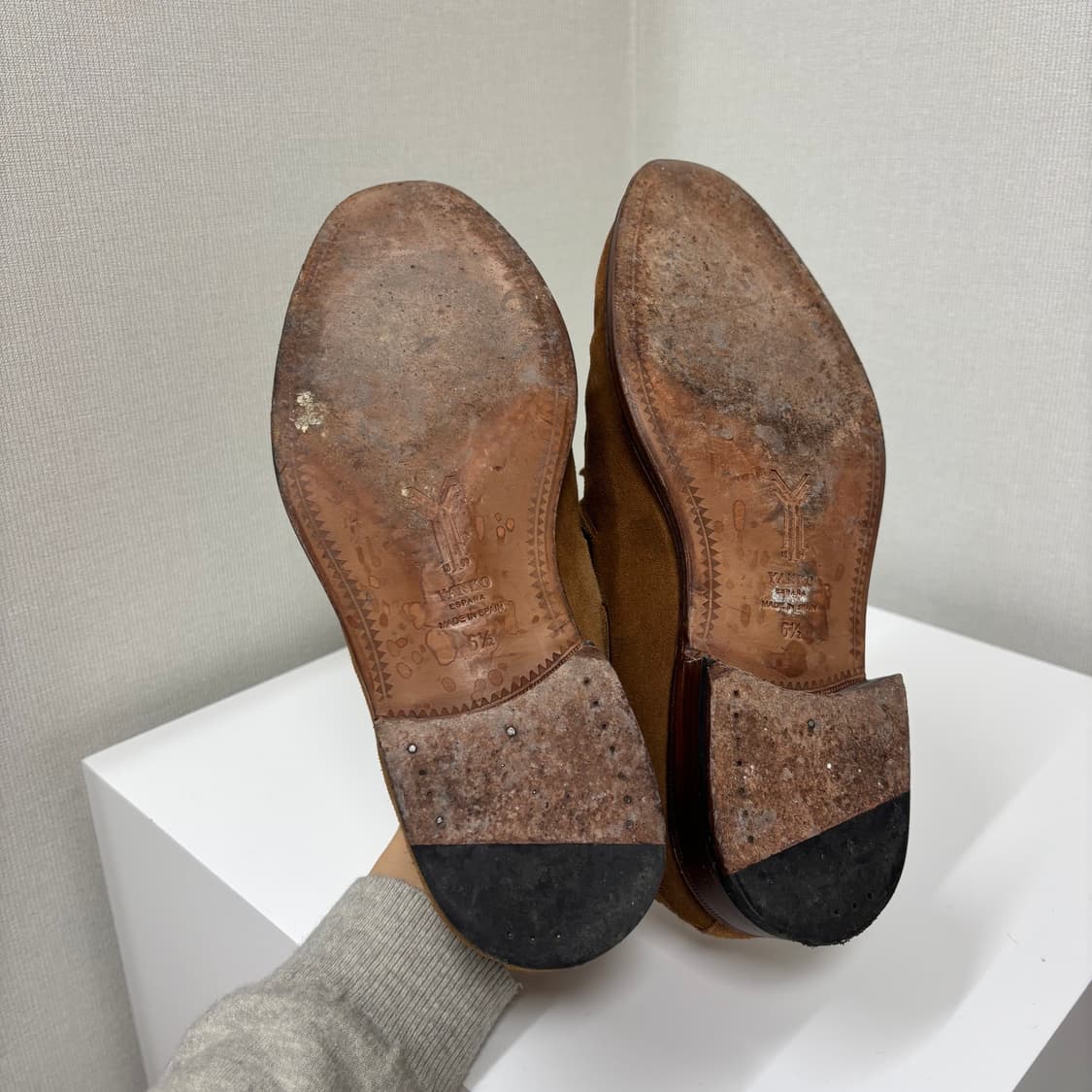 얀코 Yanko 마요르카 스웨이드 태슬 로퍼 6.5 상품이미지5