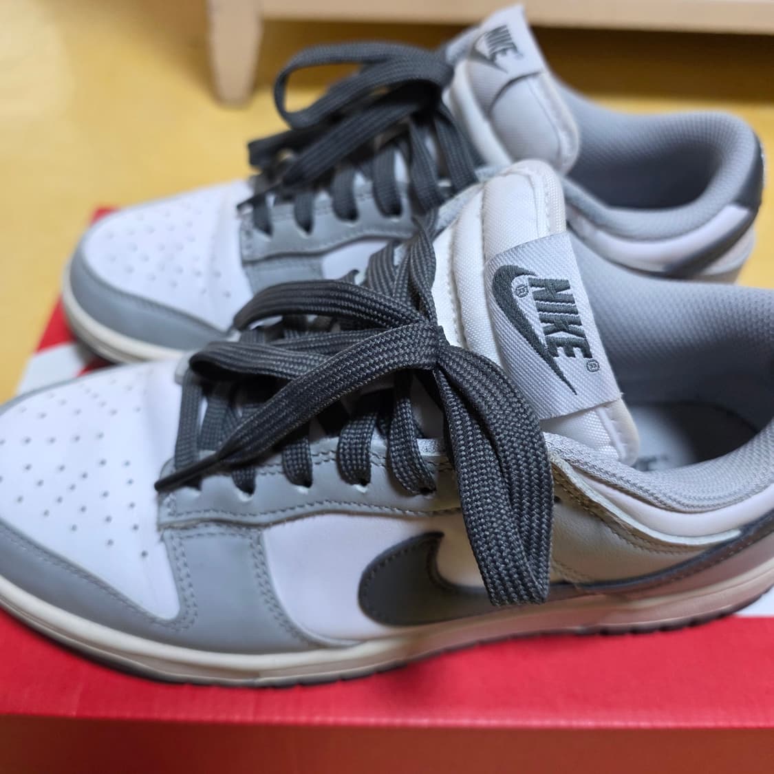 (W)나이키 덩크로우 라이트 스모크그레이230 (DD1503-117) 상품이미지2