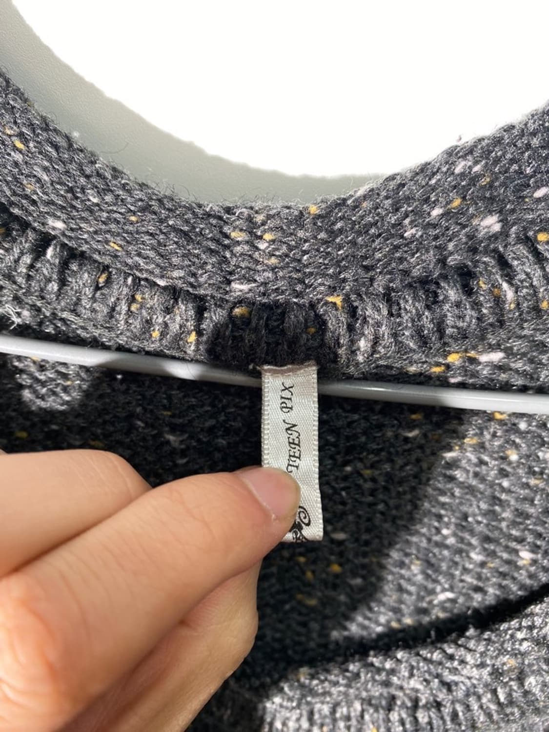 teen pix 아크릴 니트 상품이미지3