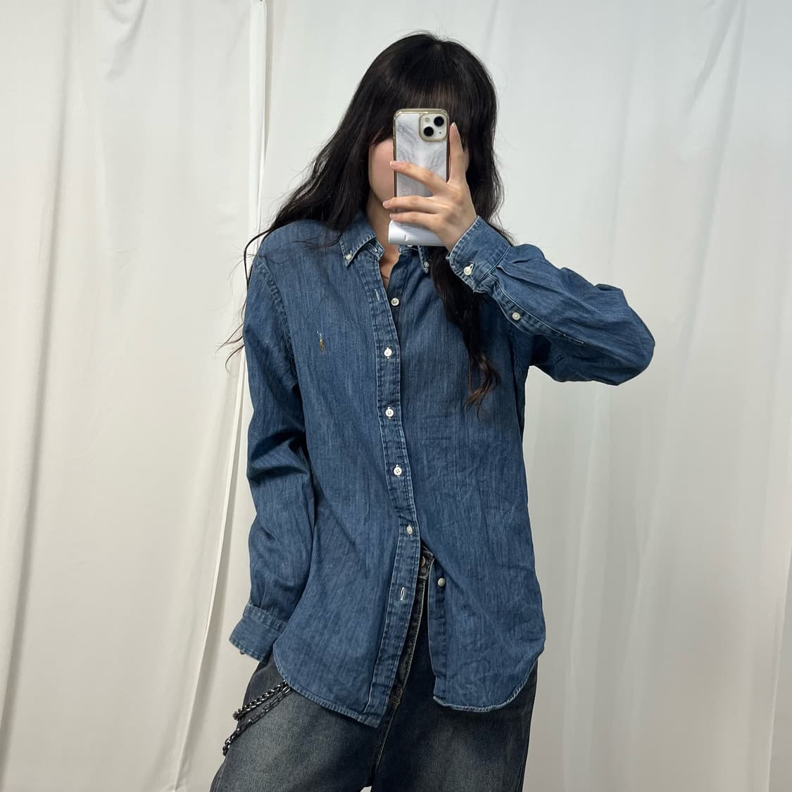 Polo denim shirts 상품이미지2