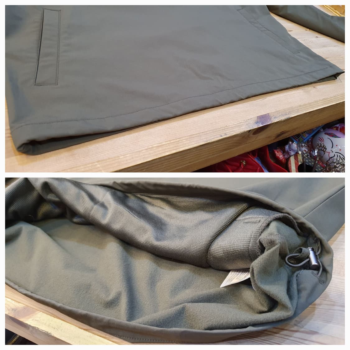 (새상품)100.캘빈클라인 우븐 기모맨투맨 상품이미지6