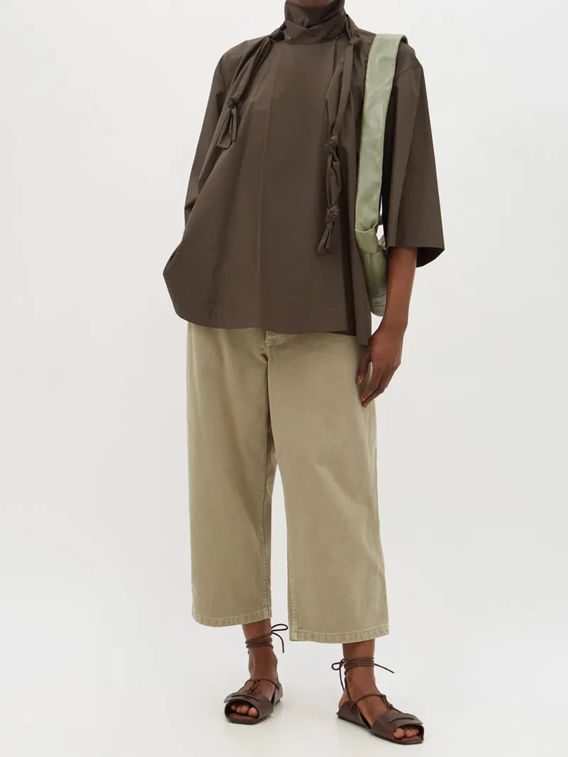 Lemaire Knotted Scarf Blouse 상품이미지3