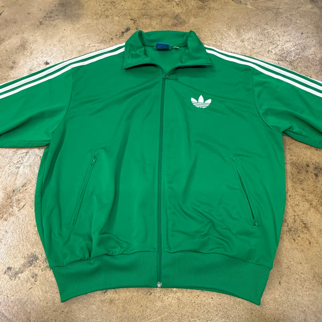 아디다스 그린 구파 져지 트랙탑  상품이미지3