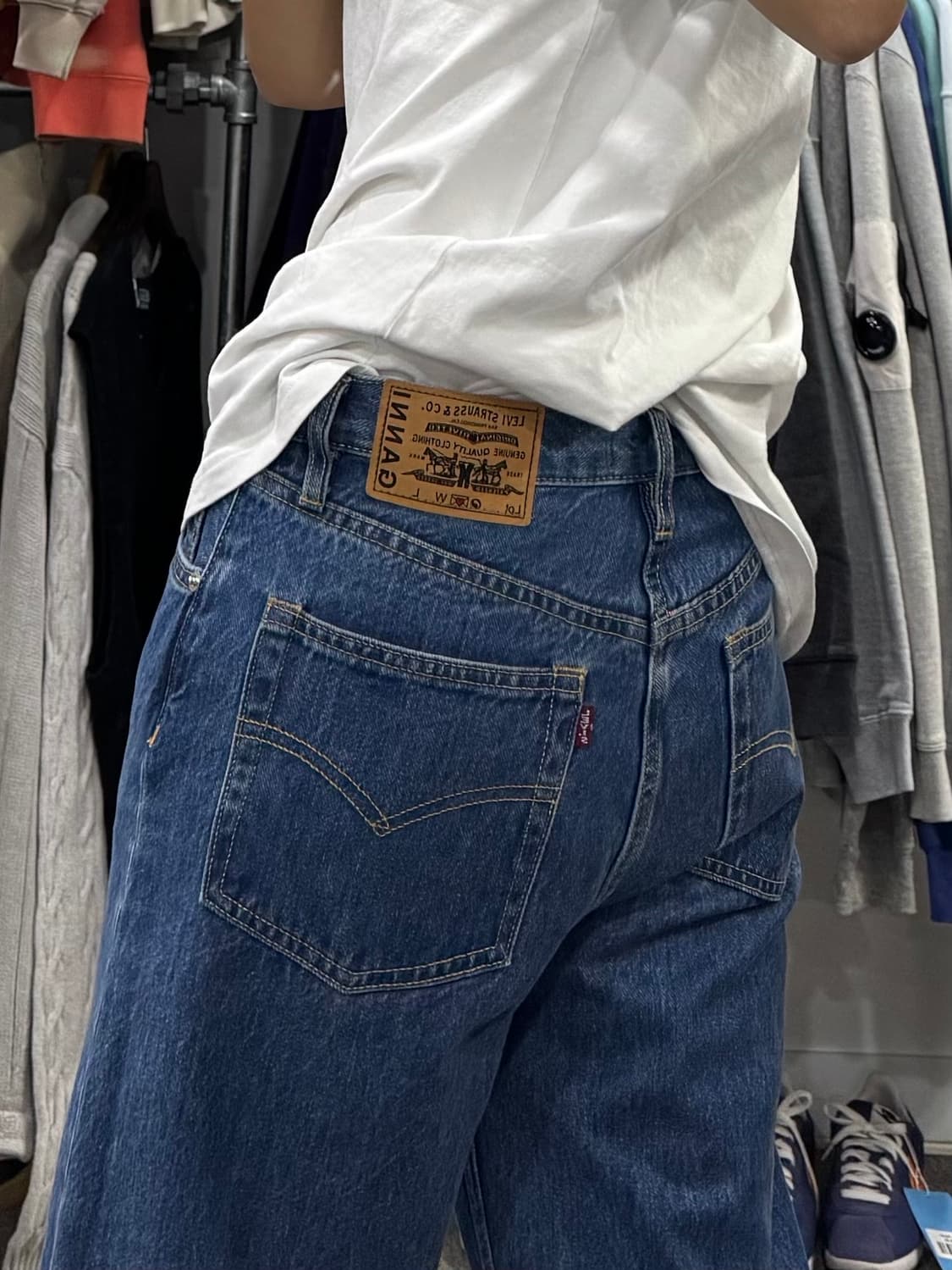 가니 x 리바이스 빅E 데님팬츠 상품이미지9