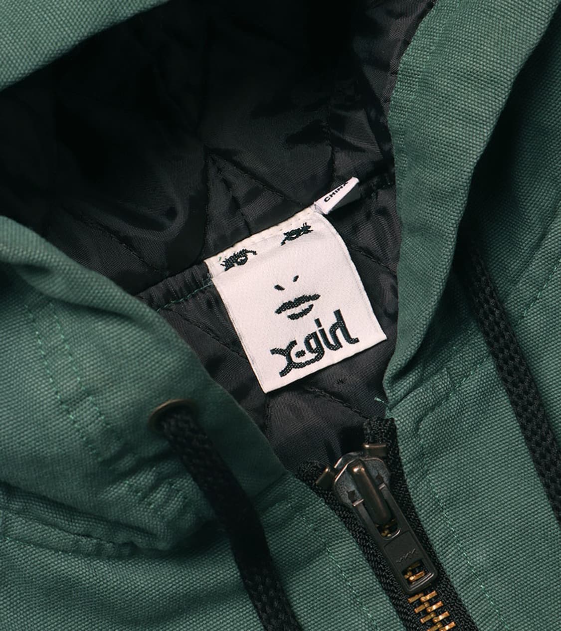 X-GIRL - DUCK HOOD ZIP UP 상품이미지6