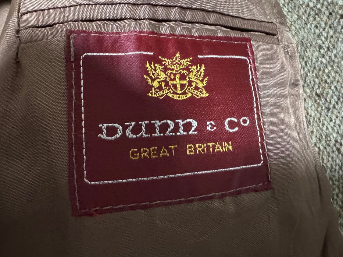 Dunn&Co. Made In England 해리스트위드 발마칸 코트 상품이미지6