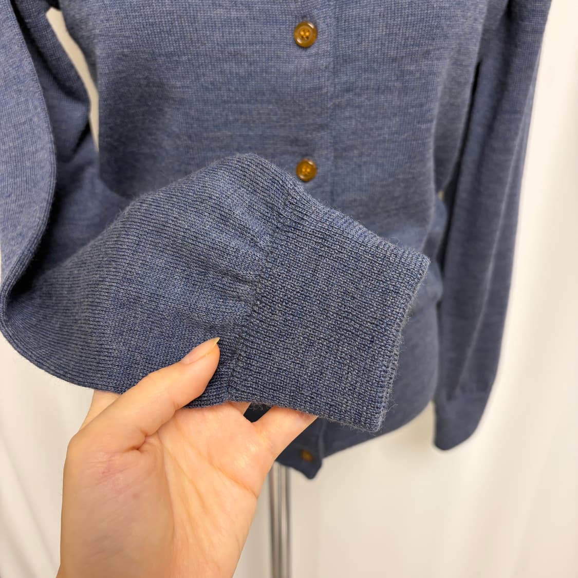 비비안웨스트우드 레드라벨 라나울 가디건-네이비 상품이미지8