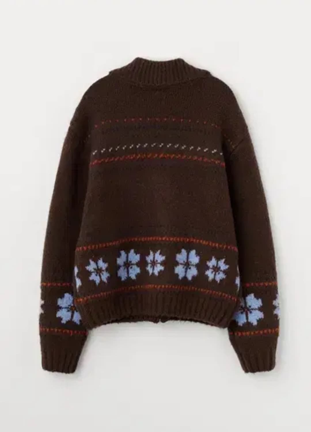 택o새제품) 셀리테일즈 스노우 코위찬 집업 가디건 브라운 상품이미지2