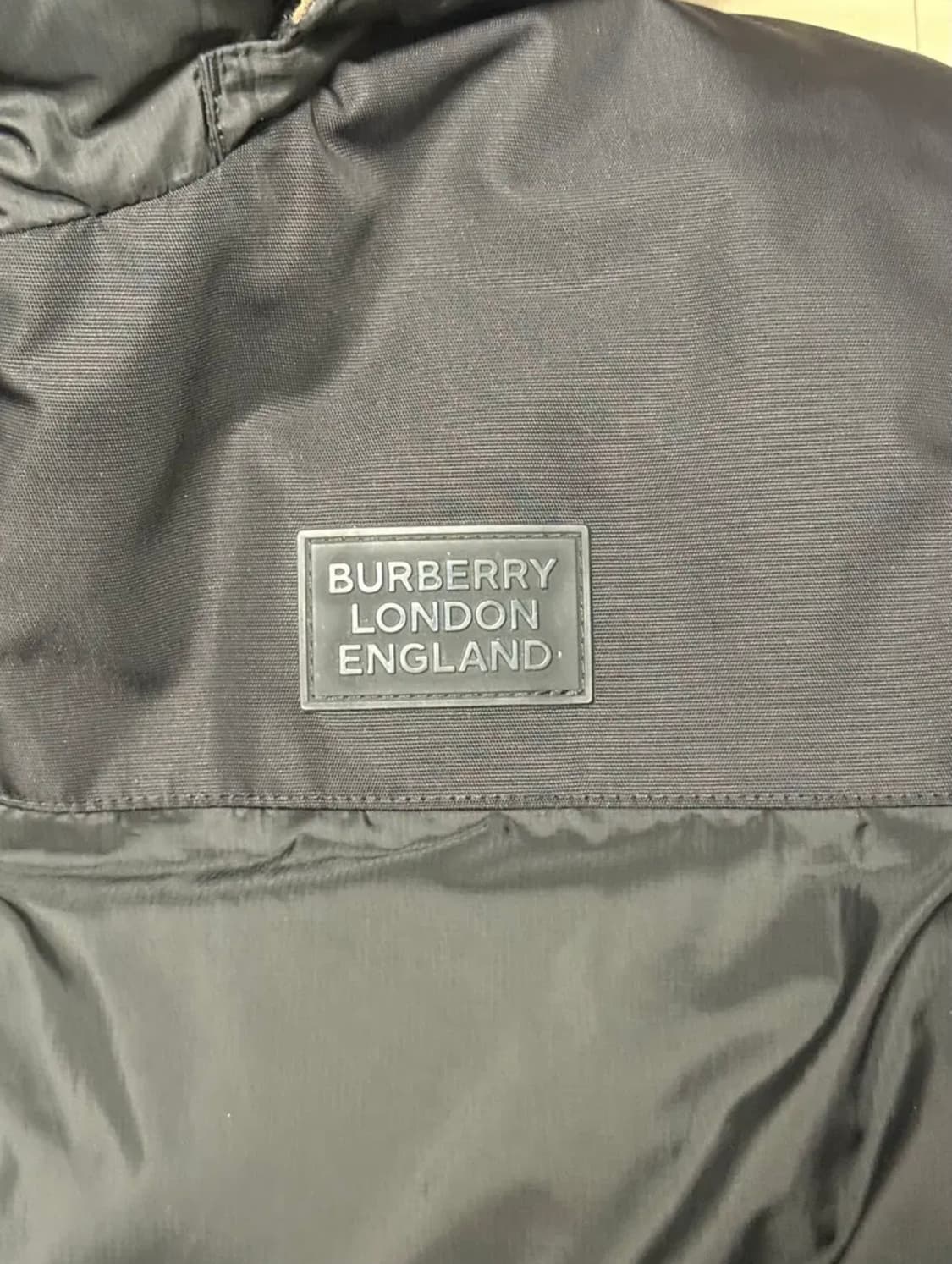 S) 버버리 체크 리버시블 후드 패딩 상품이미지6