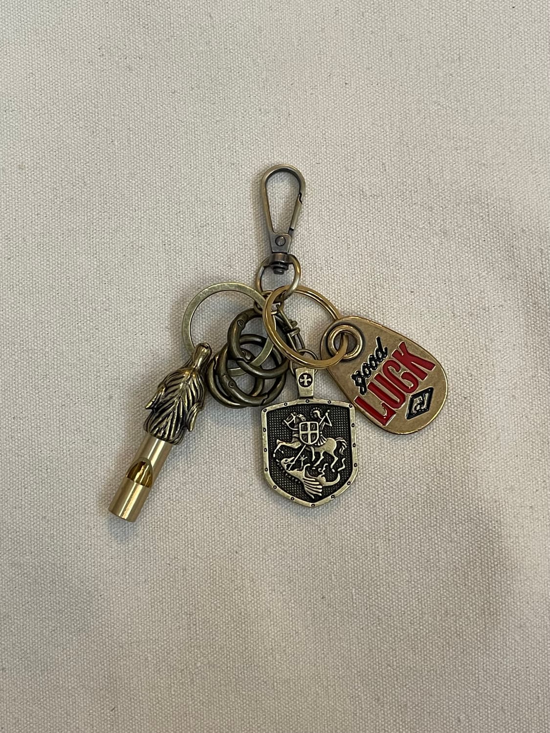 Good Luck Vintage Charm Keyring  상품이미지1