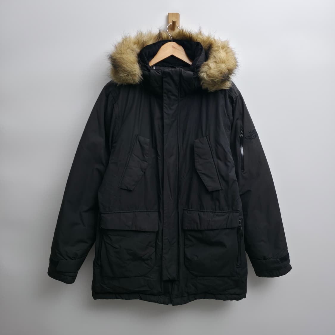 [XL] 노스페이스 구스다운 블랙 패딩 상품이미지1