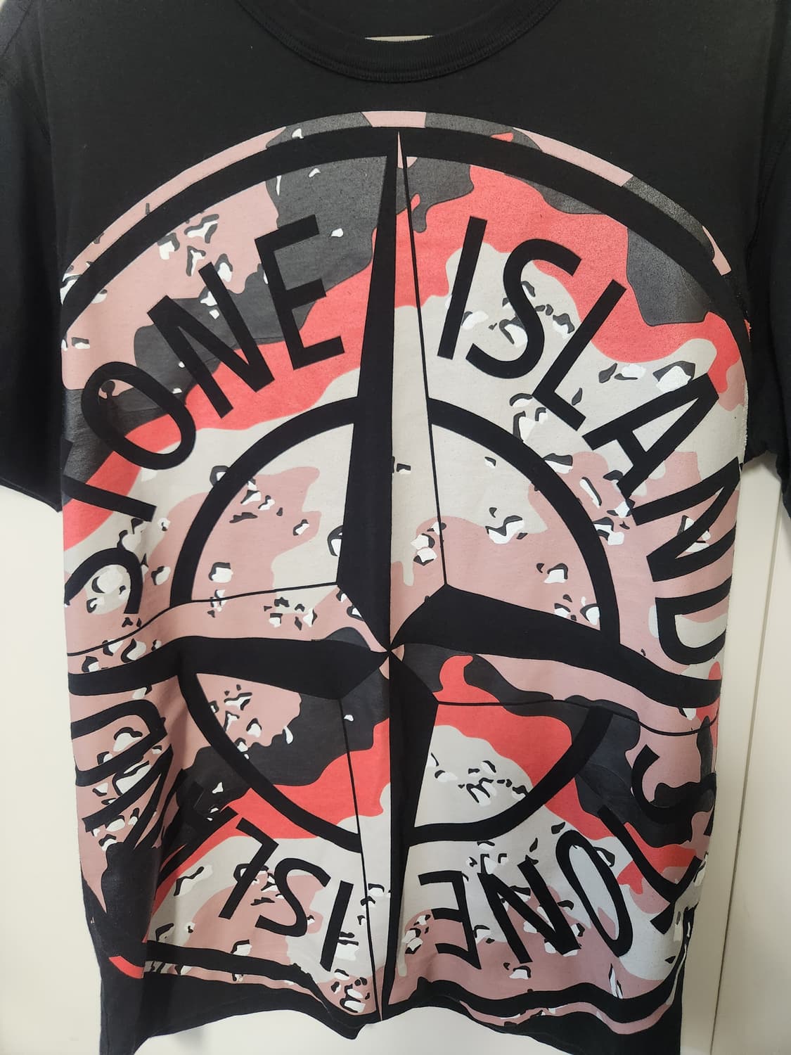 스톤아일랜드 정품 카모 나침반 반팔 티셔츠 S 상품이미지3