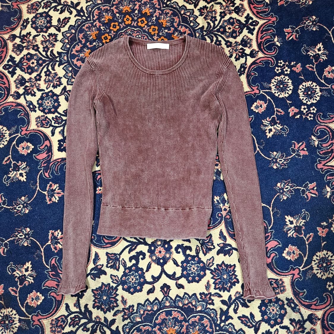 플랙(PLAC) 23ss 스쿱 넥 워싱 니트 상품이미지3