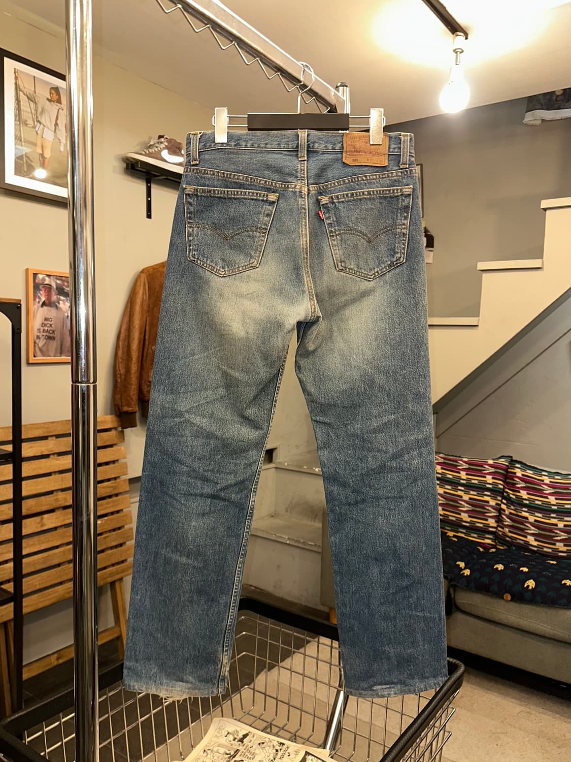 90’s Levi’s 501 552 USA denim pants 상품이미지8