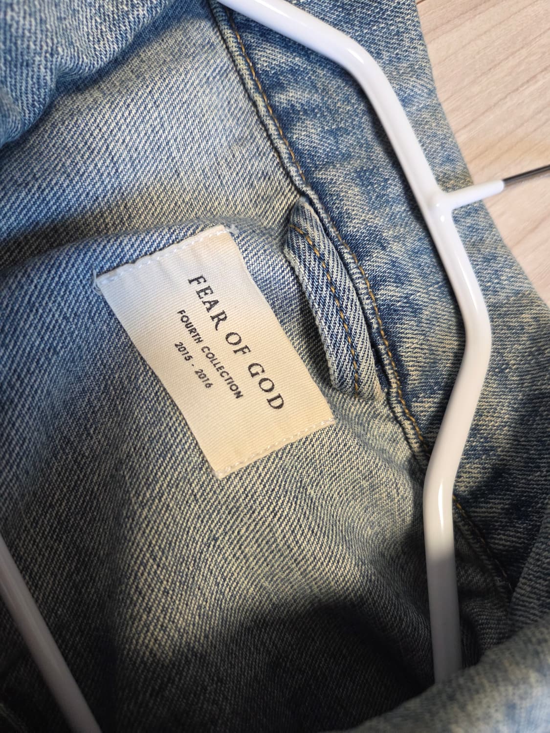 피어오브갓 4th Collection 데님 자켓 M 상품이미지3