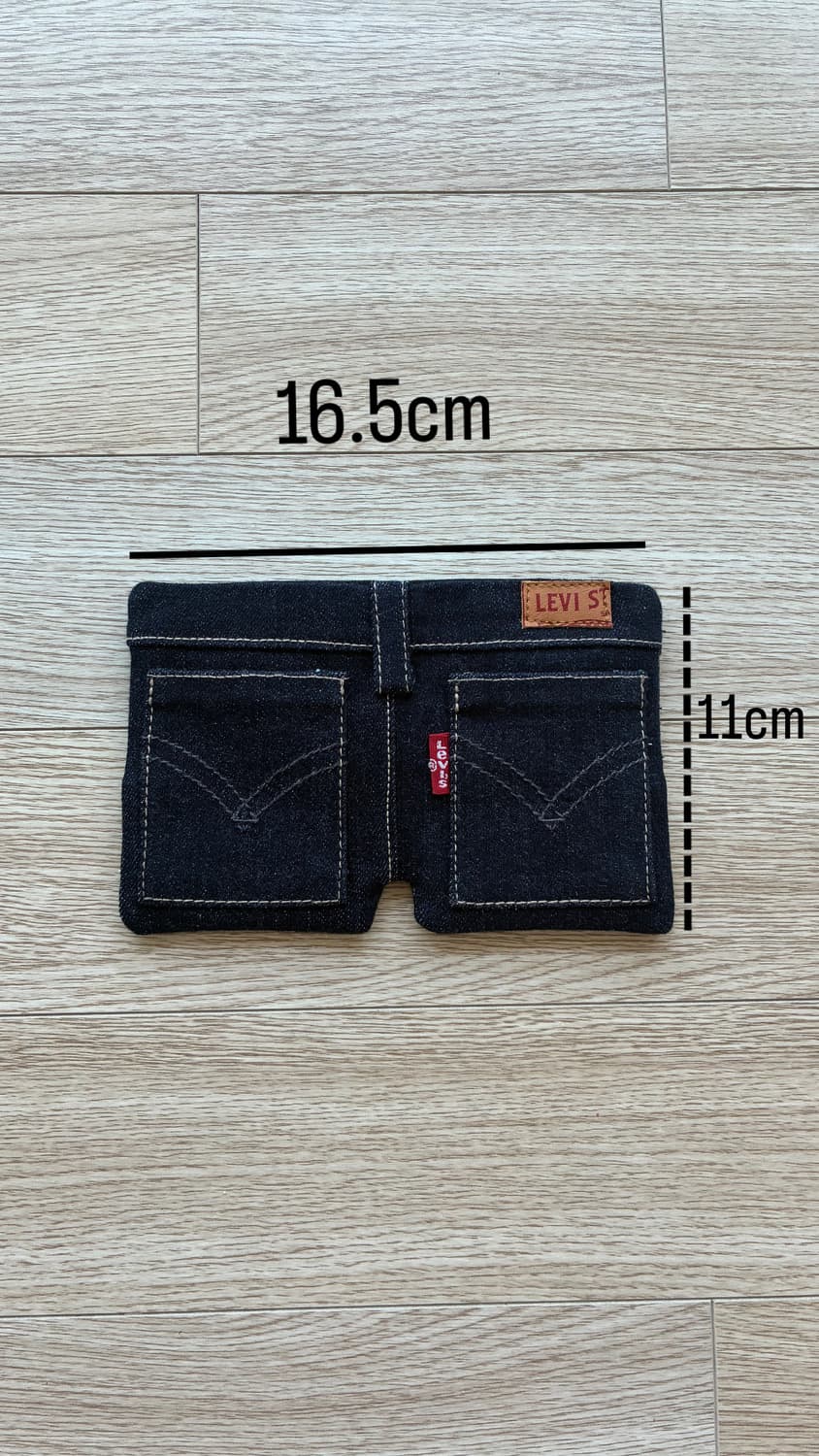 Levi's 502 demin Remake wallet 상품이미지3