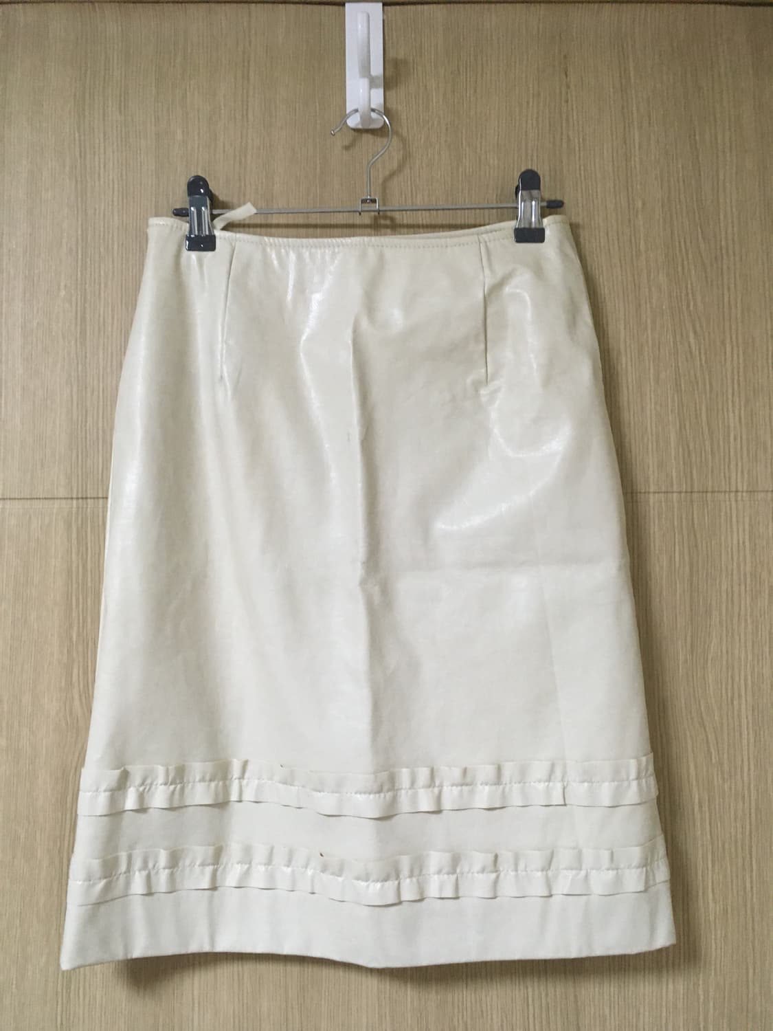 Frill leather skirts 상품이미지5
