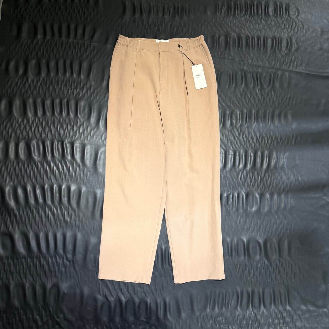 아미 코튼 팬츠 베이지 상품이미지1