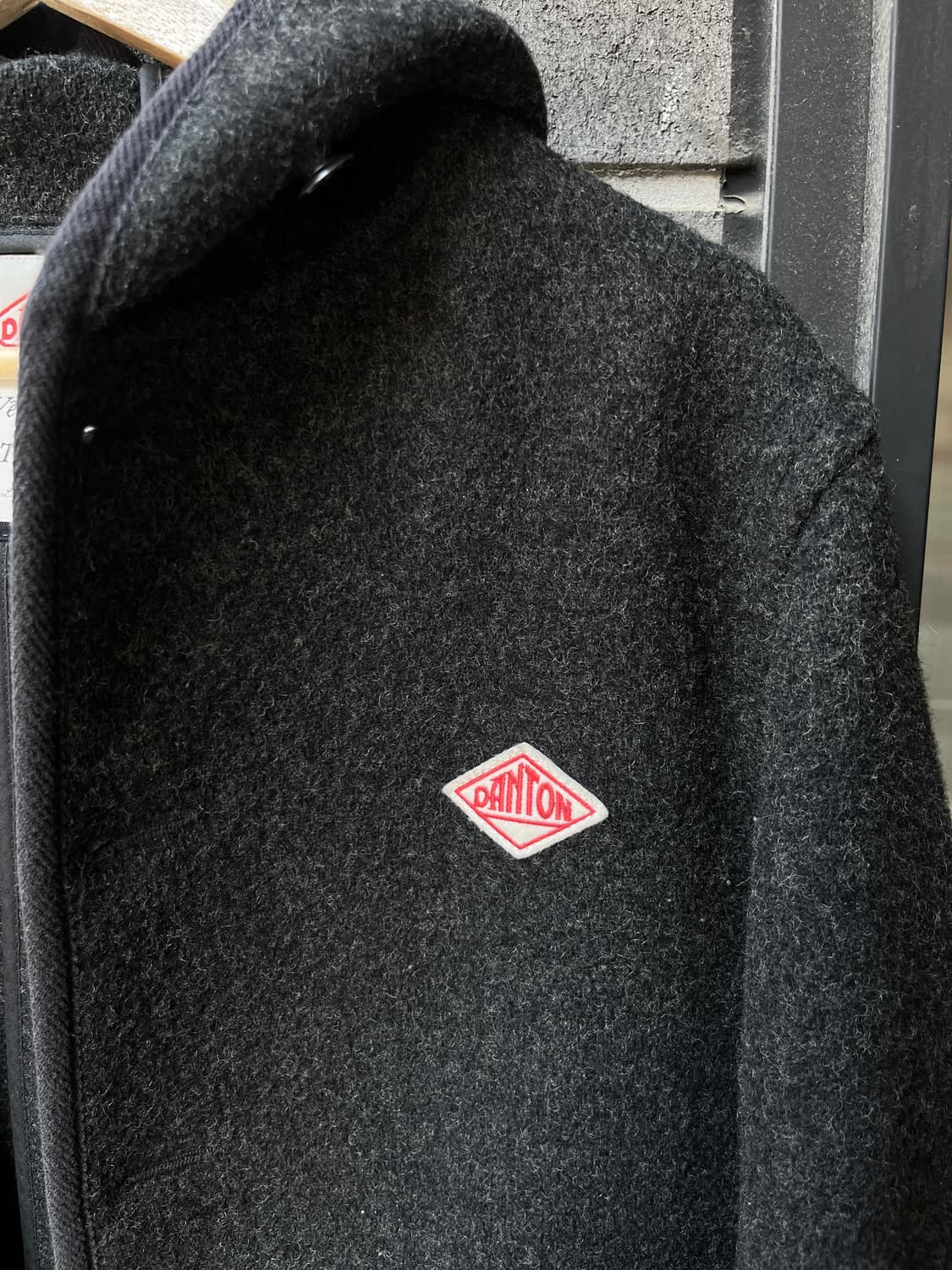 Danton 단톤 울 후디 코트 다크그레이 40 상품이미지5