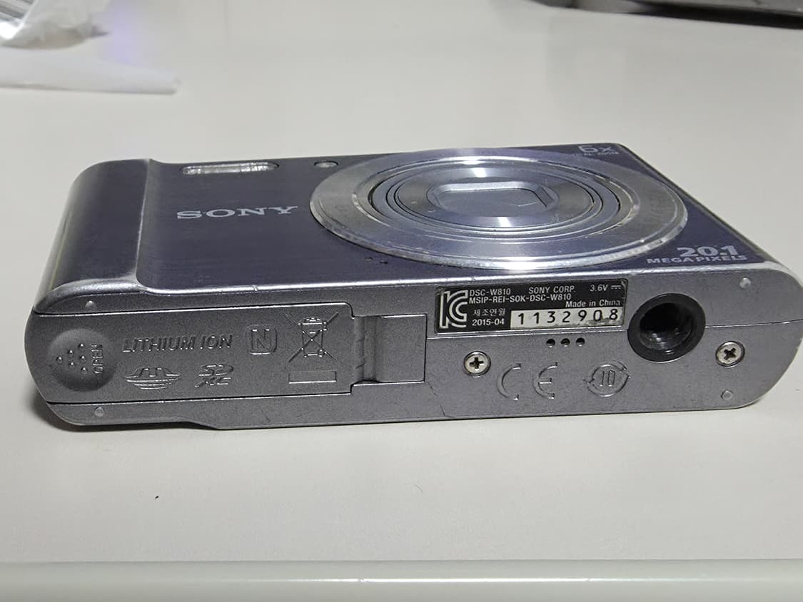 소니 사이버샷 DSC-w810 빈티지 디지털카메라 상품이미지5