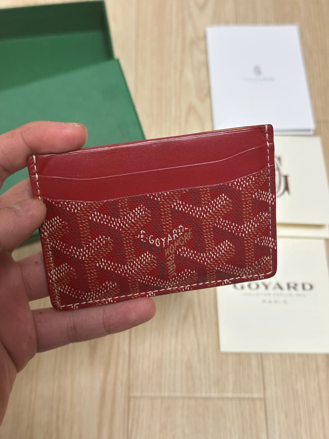 고야드 생쉴피스 스페셜컬러 카드지갑 상품이미지6