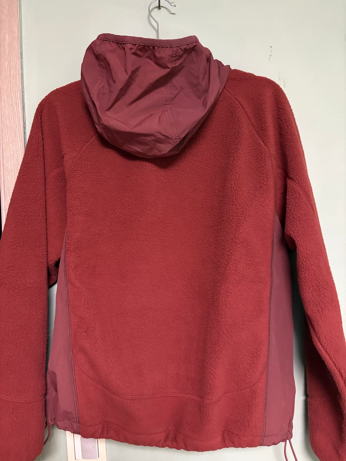 [1회착] 산산기어 플리스 브릭레드 후리스 25FW 상품이미지3