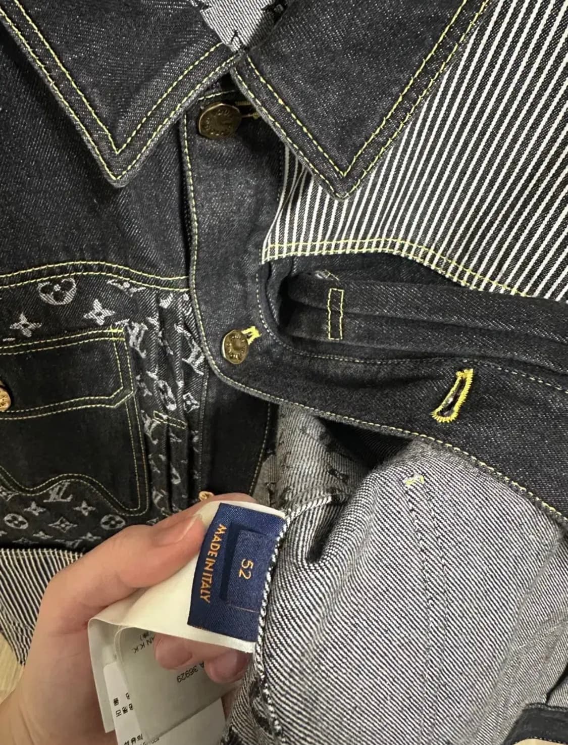 루이비통 크레이지 니고 데님 자켓 상품이미지3