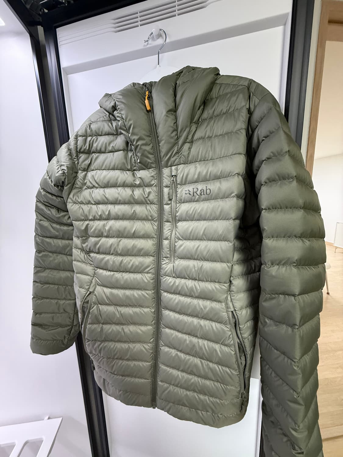 랩 알파인 자켓 카키 s 상품이미지1