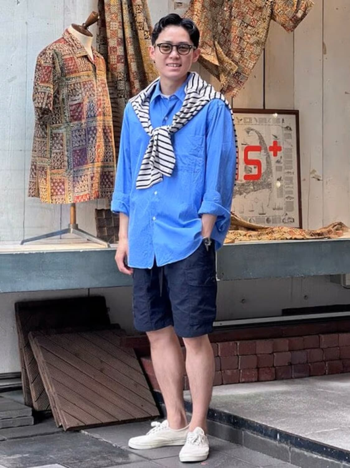 빔즈x사쥬드크레 카고 반바지 sage de cret beams 상품이미지7