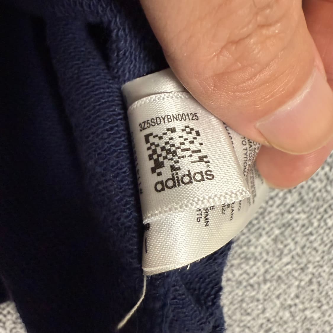 아디다스x팔라스 TT크루넥 인디고 XXL 맨투맨 상품이미지8