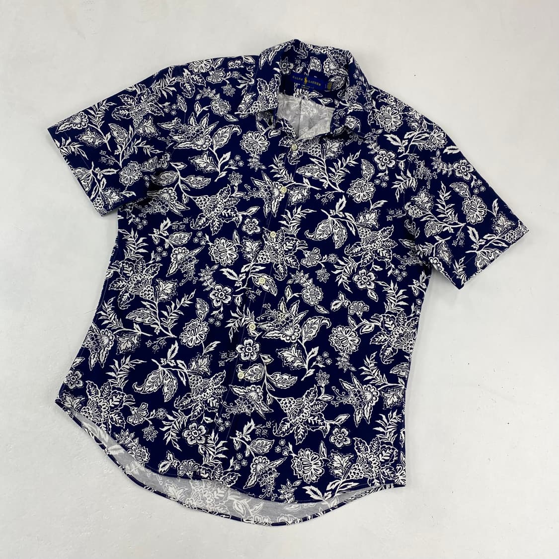 폴로 신형 패턴 하와이안 하프 셔츠 (100) 상품이미지2