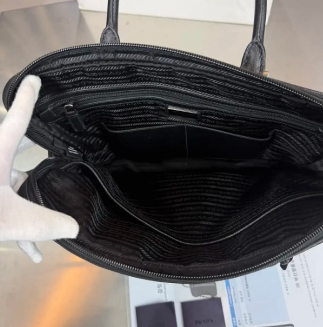 [정품] 프라다 나일론 사피아노 브리프케이스 비지니스백 상품이미지4