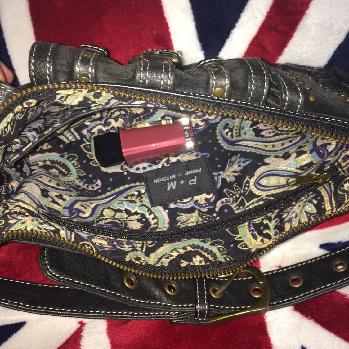 버클 레더  숄더/토트백 상품이미지6