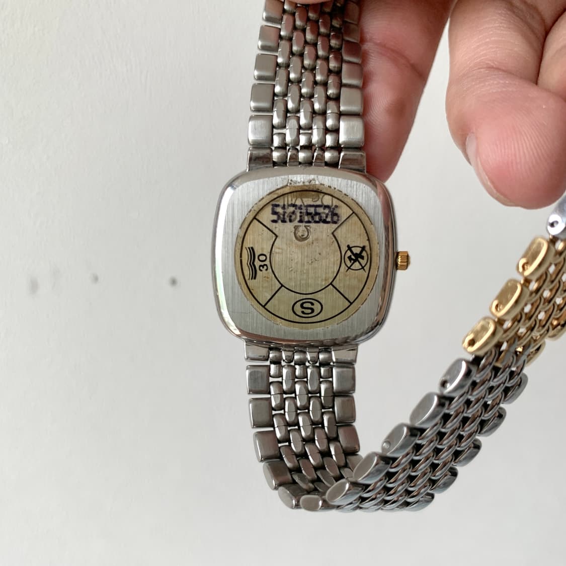 vintage De vile square date watch 상품이미지9