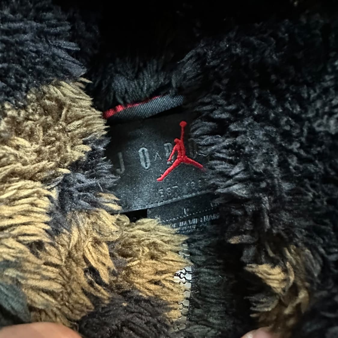 조던 플리스 후드 집업 상품이미지4