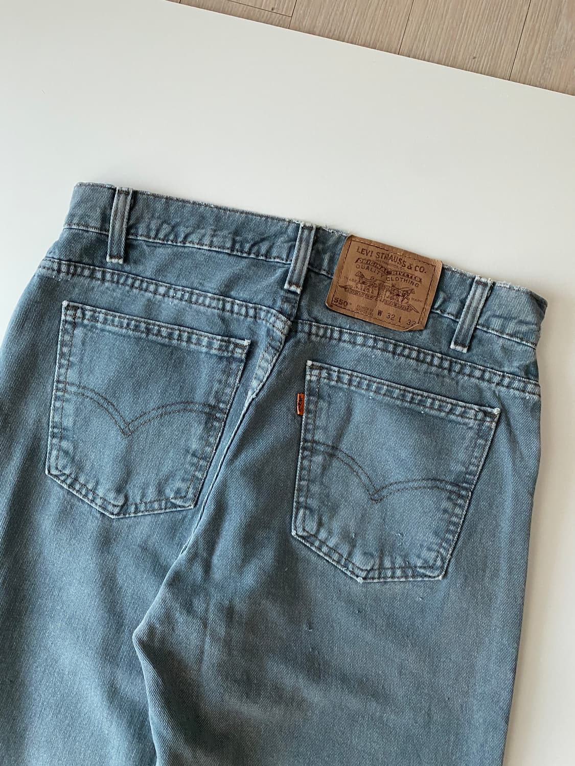 90s USA 리바이스 550 32x32 오렌지탭 상품이미지8