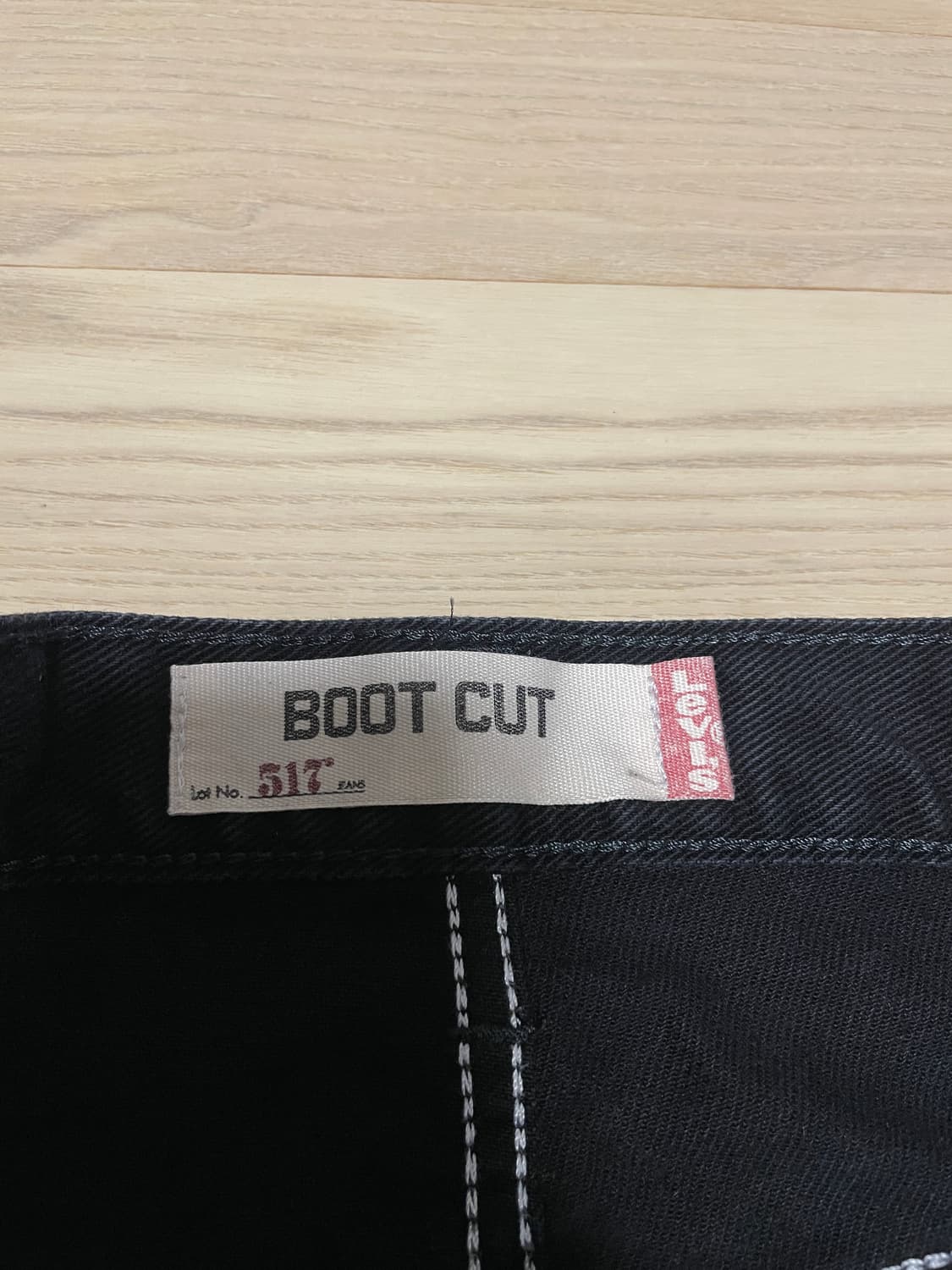00s 빈티지 리바이스 517 블랙 팝니다 상품이미지2
