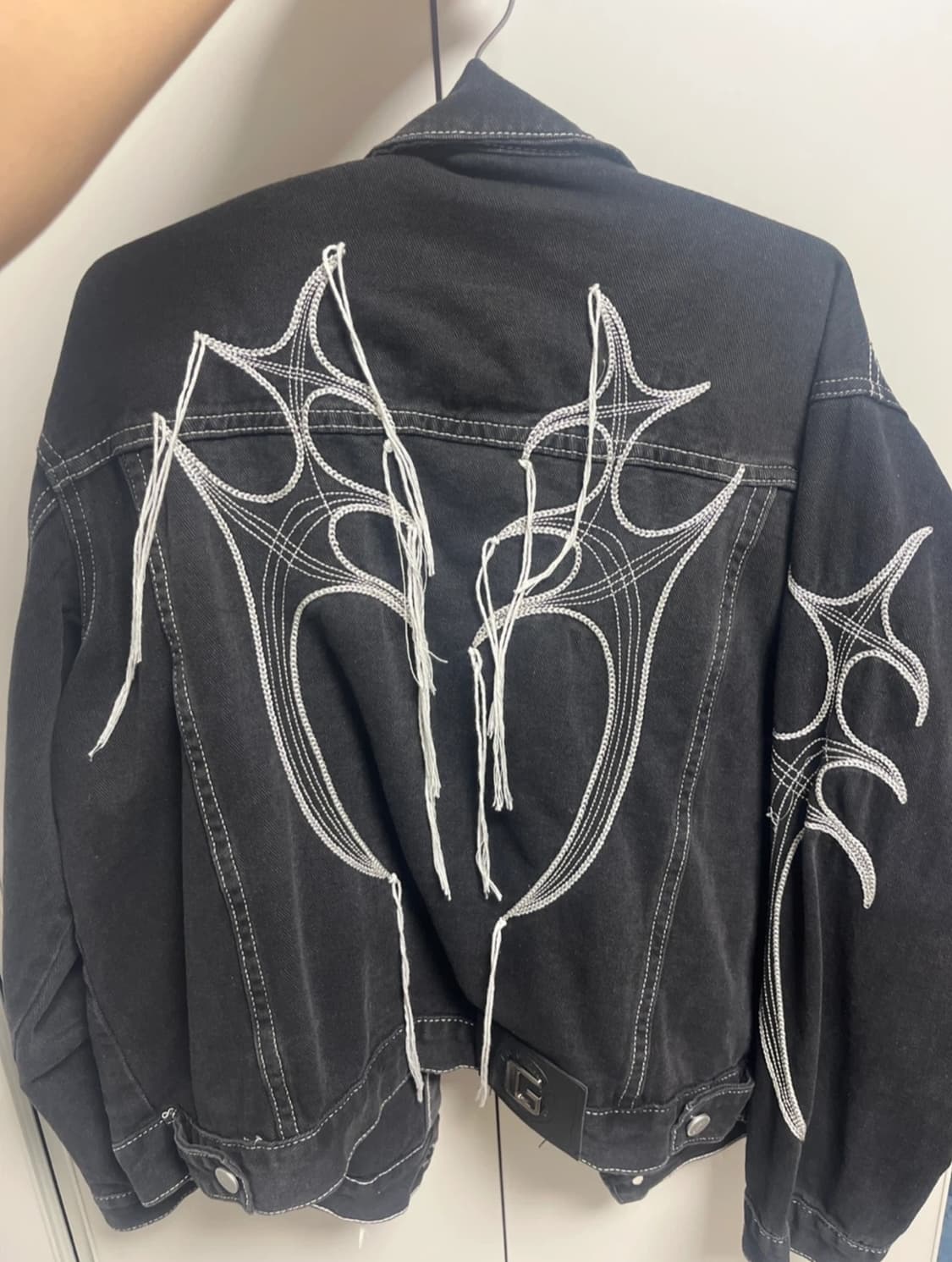 떠그클럽 트라이벌 데님 자켓 상품이미지1