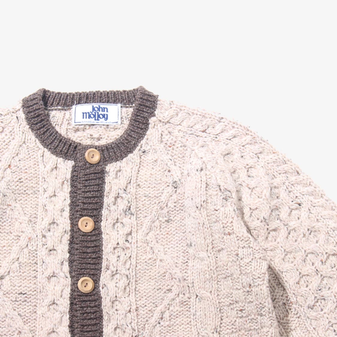 JOHN MOLLY "Cable Cardigan" 상품이미지4
