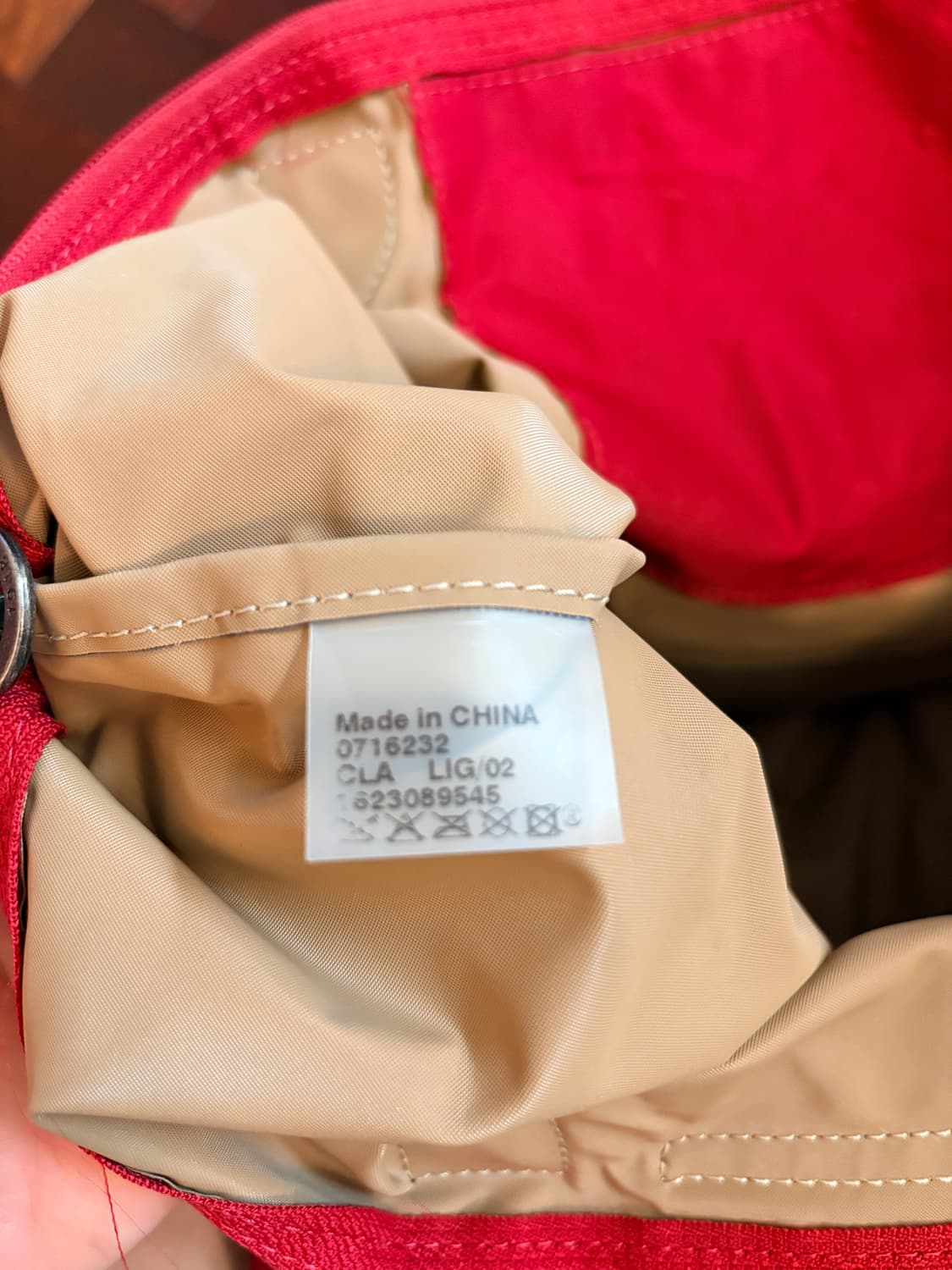 Longchamp 롱샴 오리지널 토트백 레드 상품이미지10