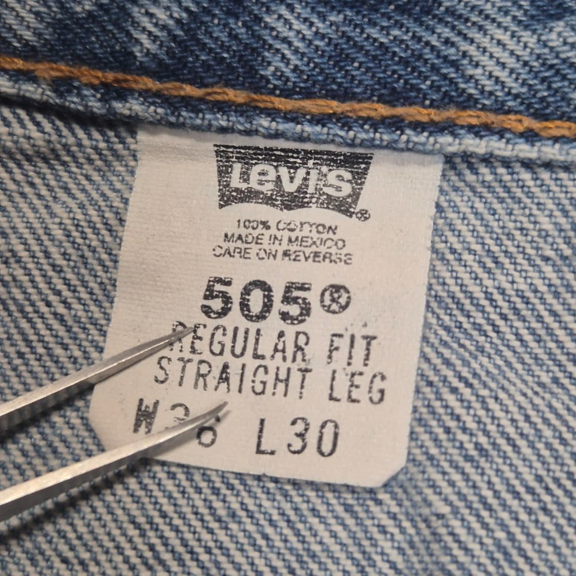 [36]90s MEXICO made 리바이스505 -832 상품이미지4