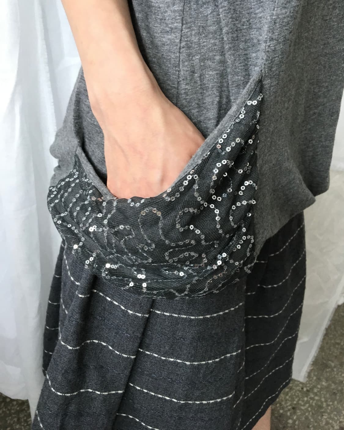 ⊹ Earth Music & Ecology Sequin Pocket Gr 상품이미지2